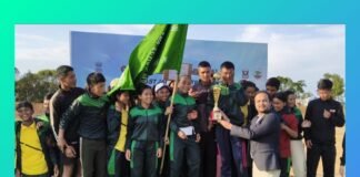 Wapung Higher Secondary win Overall Champions gong at EJH athletic meet