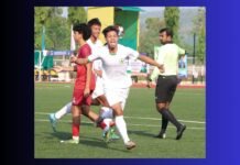 U-20 Men’s National Football C’ship: Ricky Kharkongor goal propels Meghalaya into semifinals