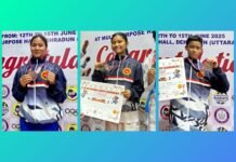 Meghalaya karatekas pick up 1 Silver, 2 Bronze at national Junior & Sub-Junior Championship