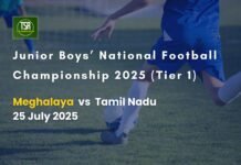 Junior Boys National Football C’ship 2025: Meghalaya bow out with third straight loss, this time to Tamil Nadu