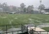 Despite recent drainage work, SSA Stadium still struggles during heavy rain