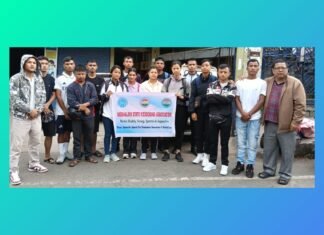 Meghalaya fighters in Chhattisgarh for National Kickboxing Championship