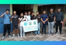 8 junior Meghalaya kickboxers taking part in nationals at Himachal