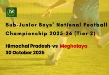 Sub-Junior Boys NFC Tier 2: Meghalaya qualify for Semifinals, to face Telangana on Saturday