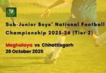 Sub-Junior Boys NFC Tier 2: Meghalaya score big win vs Chhattisgarh