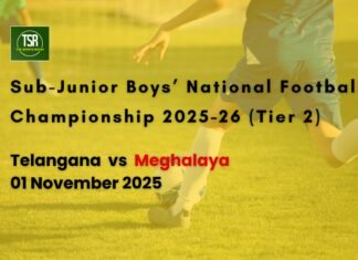Sub-Junior Boys NFC Tier 2: End of the road for Meghalaya this year as they lose to Telangana
