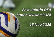 EJHDFA Super Division 2025: Shilliang Umshong bag another win