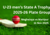 State A Trophy 2025-26: Meghalaya pip Manipur to victory by 1 wicket