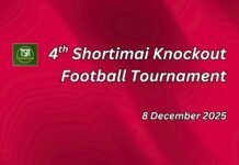 4th Shortimai Knockout Football: Smit beat MLP from behind to bag QF spot