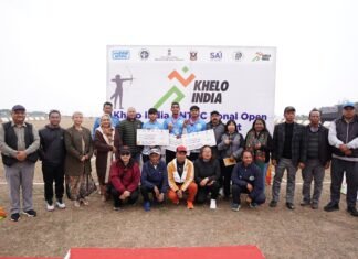 Devraj wins gold for M’laya at NTPC Khelo India NE Open Archery Tourney