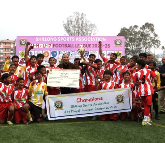 Nongthymmai Nongkynrih & Langsning win SSA U-12, U-14 2025 titles