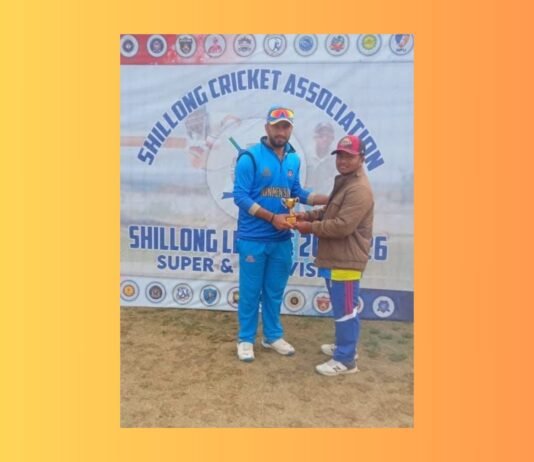 Shillong Cricket Super Division 2025-26: Nongmensong strike down Langsning