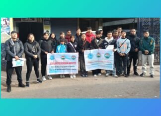 26-member Meghalaya team leave for international kickboxing tourney