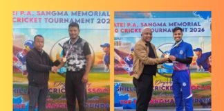 1st PA Sangma Memorial T20: Sputnik Spartan & Rangkynsai win