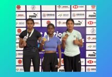 Anrisha Klein claims bronze in high jump at 1st Indoor Athletic Championship