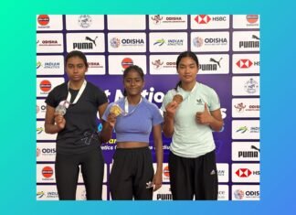 Anrisha Klein claims bronze in high jump at 1st Indoor Athletic Championship