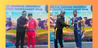 1st PA Sangma Memorial T20: Sputnik & Langsning blaze past Mawsyiem, Mettalica Rising