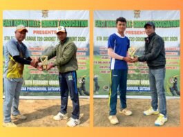 EKHCA 5th District League T20 Tourney: Cricket Lovers & Mawlong Mawriang register wins