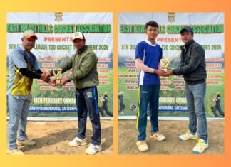 EKHCA 5th District League T20 Tourney: Cricket Lovers & Mawlong Mawriang register wins
