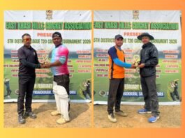 EKHCA 5th District League T20 Tourney: Mawmluh win crunch game with 2 balls to spare