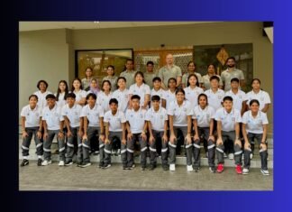 Ribansi Jamu & Team India arrive in Thailand for AFC U-20 Women’s Asian Cup 2026