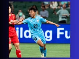 Sanfida scores on dream Indian debut but team lose to Vietnam in Women’s Asian Cup