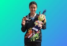 Bethlyne Makri comes 3rd in 10000m race walk at Khelo India Tribal Games