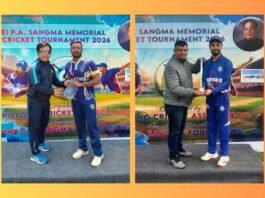 1st PA Sangma Memorial T20: Sputnik crush Young Guns; Rangkynsai edge Capital Stars