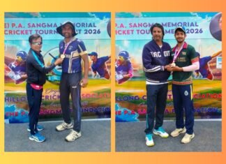 1st PA Sangma Memorial T20: Sputnik & Rhinoland win handsomely