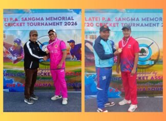 1st PA Sangma Memorial T20: Langsning and Royal CC bag victories