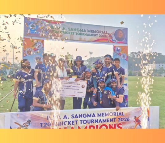 Sputnik dominate Royals to become champs of 1st PA Sangma Memorial T20