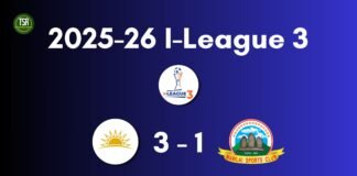 2025-26 I-League 3: 10-man Mawlai beaten by Sunrise Orissa