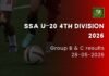 SSA U-20 4th Div 2026: Weilyngkut, Golflink & Laitlulong win