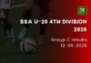 SSA U-20 4th Div 2026: Weilyngkut hit 7 against Golflink; SSA adjusts fixtures