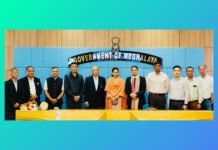 Union Sports MoS reviews initiatives with Meghalaya Govt