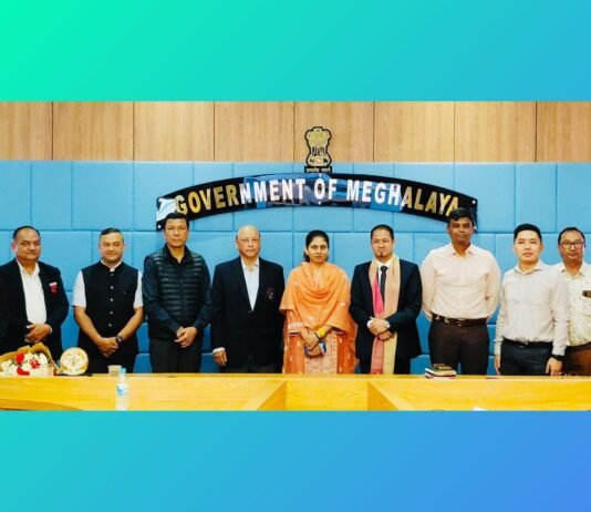 Union Sports MoS reviews initiatives with Meghalaya Govt