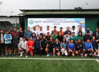 Heroes’ welcome: MFA honours SAFF Women’s C’ship duo Sanfida & Ribansi