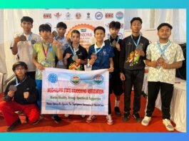Meghalaya kickboxers bring home 9 medals from Jharkhand
