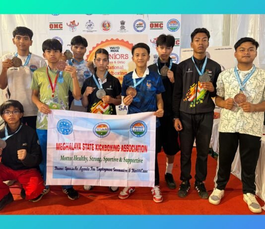 Meghalaya kickboxers bring home 9 medals from Jharkhand
