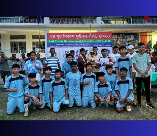 Downgate FC win youth football title in Assam