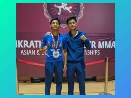 Bankerlang Myrthong wins silver for India in pankration at Vietnam