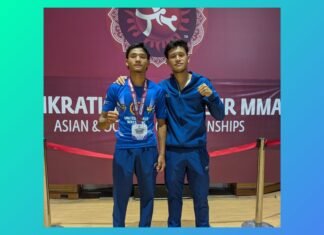 Bankerlang Myrthong wins silver for India in pankration at Vietnam