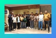 Meghalaya kickboxing contingent departs for Indore tournament