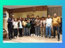 Meghalaya kickboxing contingent departs for Indore tournament
