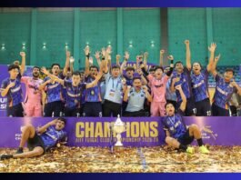 Tlangnuam FC become first AIFF Futsal Club C’ship winners from North East