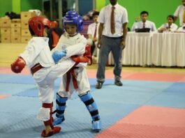 Little ‘uns take centre stage on 2nd day of 32nd State Level Inter School Karate Tourney