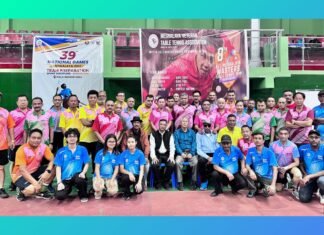 Meghalaya veteran table tennis championship 2026 concludes