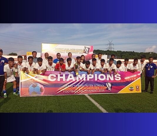 WJH District Level Subroto Cup 2026: North Liberty HSS & Amwi HSS win finals