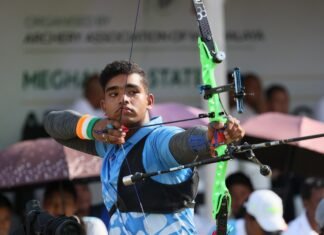 Devraj Mohapatra wins recurve gold for Meghalaya at National Ranking Archery Tourney