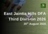 EJHDFA 3rd Div 2026: Wins for Sonapyrdi & Wahsarang